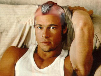Brad Pitt Maddox mohawk Brad Pitt Maddox mohawk