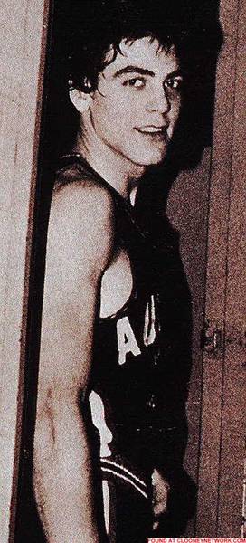 young George Clooney track sexy