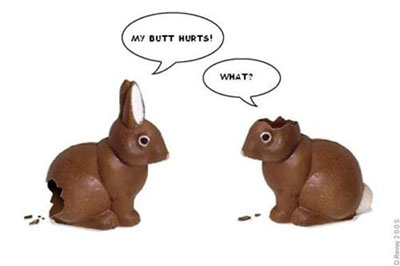chocolate bunnies