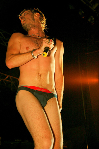 Jake Shears Scissor Sisters underwear