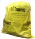 Toronto waste management yellow bag