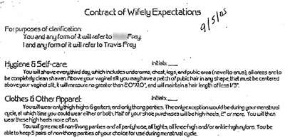 contract of wifely duties