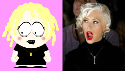 Christina Aguilera South Park