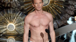 Neil Patrick Harris in underwear at Oscars