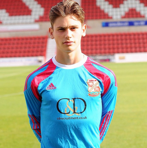 Aaron Moody Swindon Town FC Academy & Reserve goal keeper