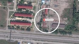 Secret prison in Argun, Chechnya, Russia