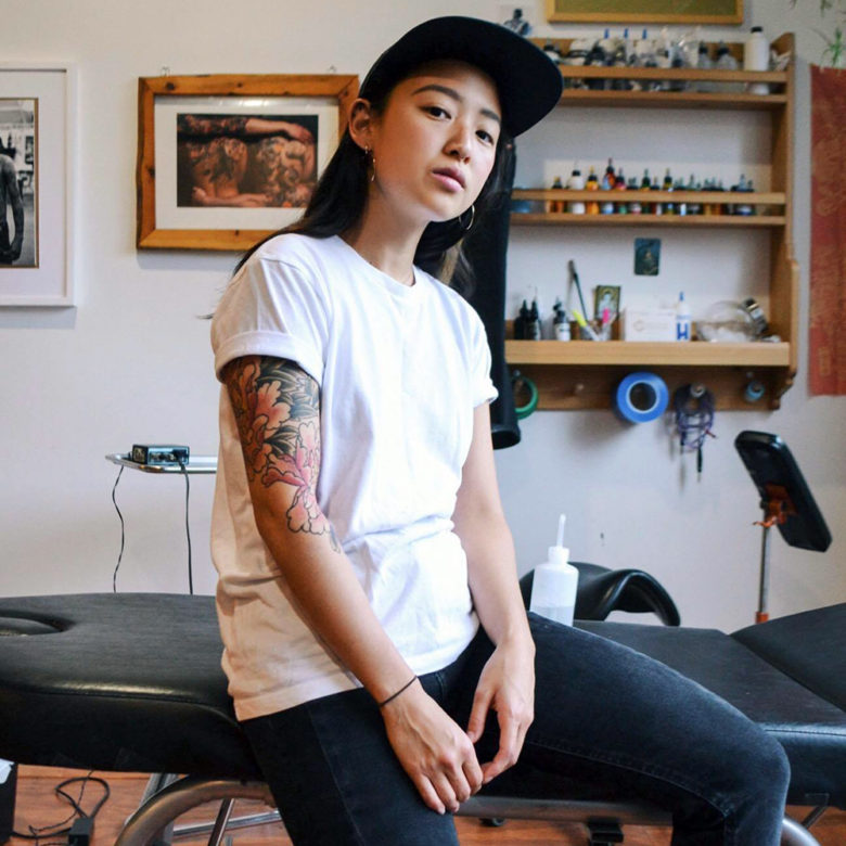Tattoo artist Jess Chen
