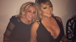 Mariah and Britney at dinner