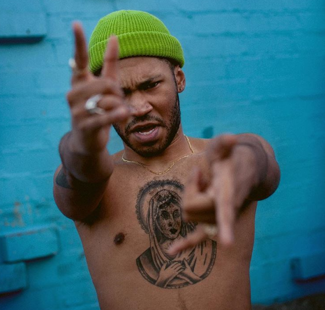 Kaytranada shirtless
