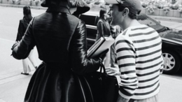 Xavier Dolan and Jessica Chastain