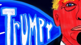 Rosie O'Donnell Donald Trump art