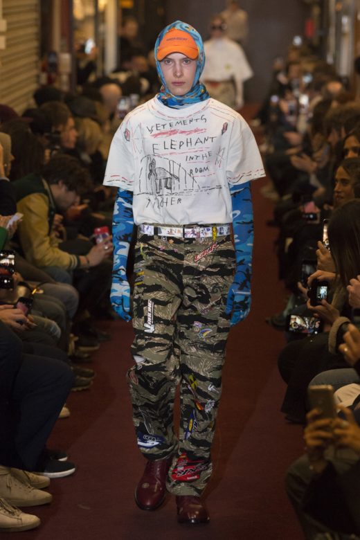 Vetements Fall 2018 men's wear