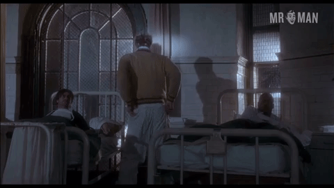 Brad Pitt in Twelve Monkeys