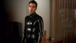 Zachary Quinto in latex