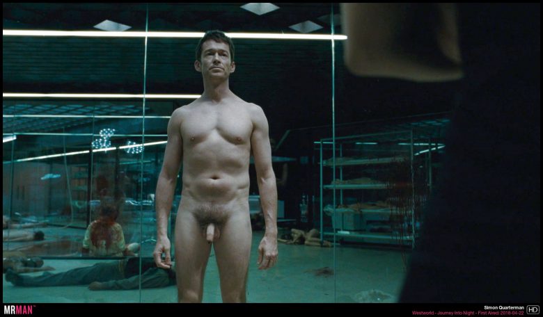 Simon Quarterman nude in Westworld