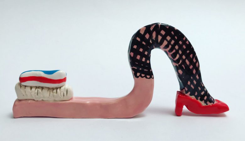 Seth Bogart ceramic toothbrush