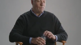 Andy King with Evian