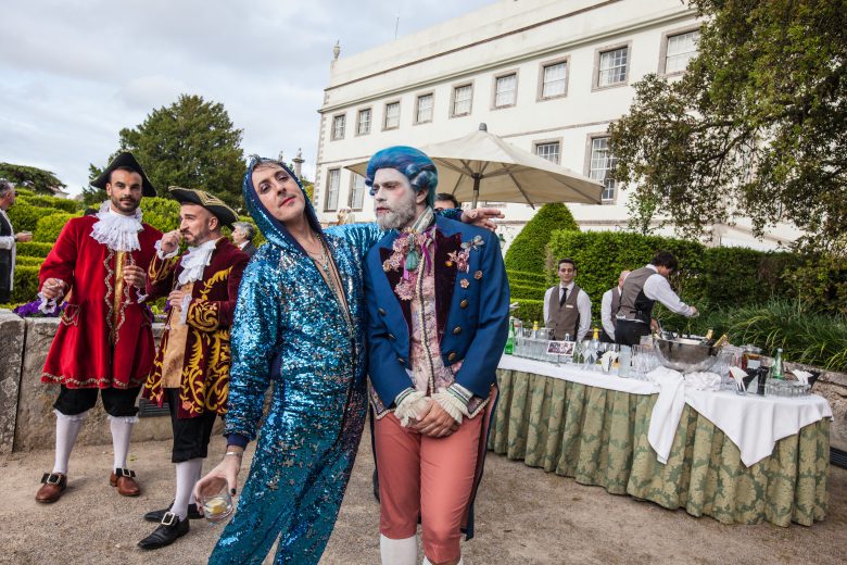 Lorenzo Martone and Alan Cumming