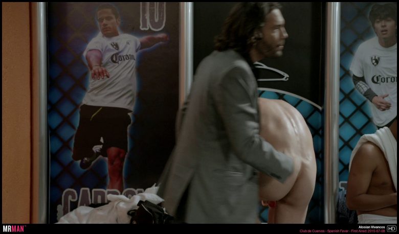 Alosian Vivancos locker room Club de Cuervos
