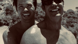Andrew Rannells and Tuc Watkins