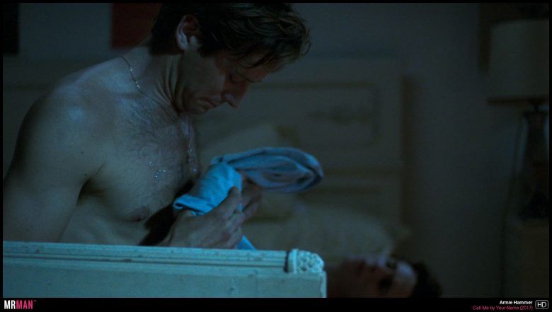 Timothée Chalamet and Armie Hammer in Call Me By Your Name