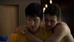 James Franco and Keegan Allen in King Cobra