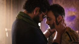 Mousa Kraish and Omid Abtahi in American Gods