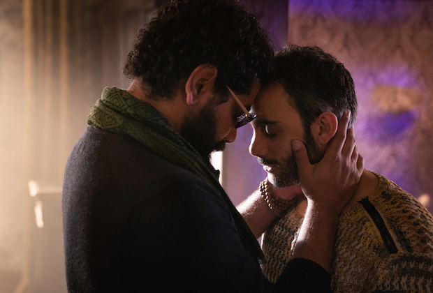 Mousa Kraish and Omid Abtahi in American Gods