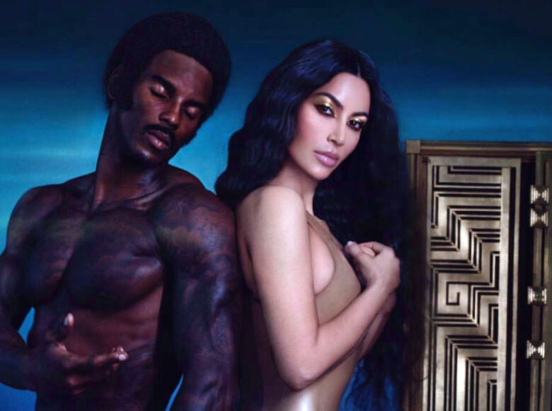Quinten Barnard and Kim Kardashian pose together
