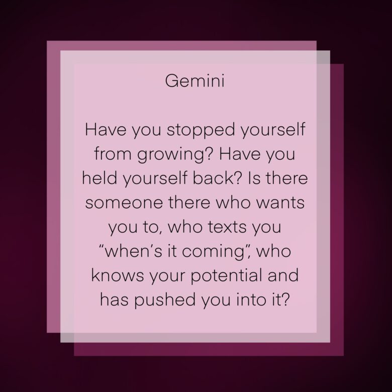 Gemini horoscope March 2022