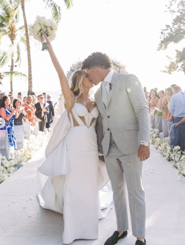 Brittany Mahomes wedding