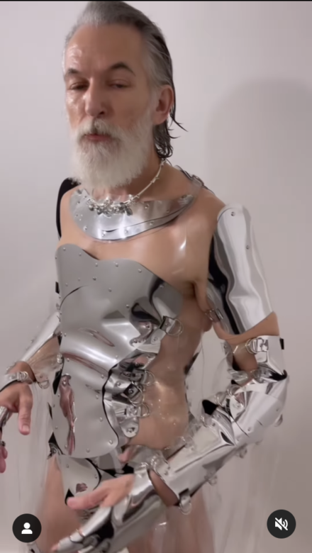 David Hand aka Zadderall wears Sho Konishi