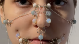 Face jewelry by Bold Studio