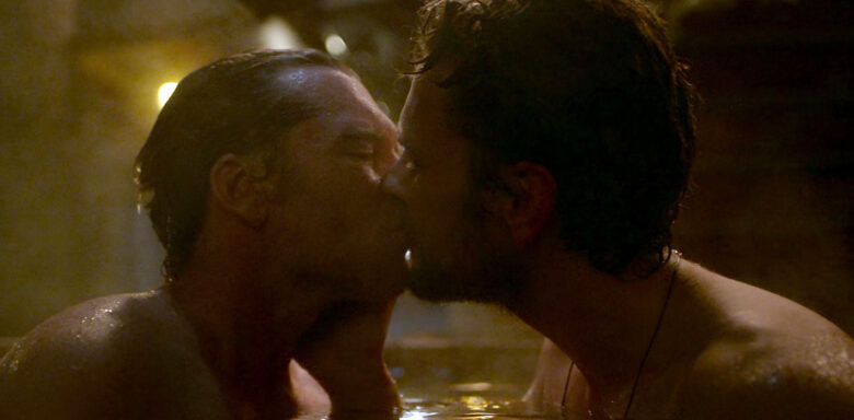 Sam Worthington gay kiss in Under the Banner of Heaven