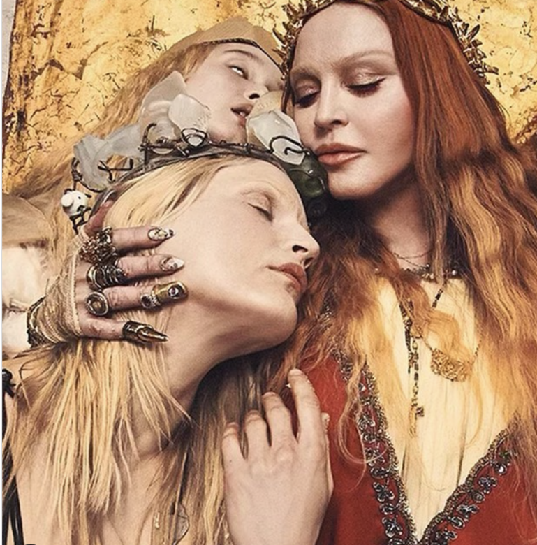 Madonna wears anGostura jewelry