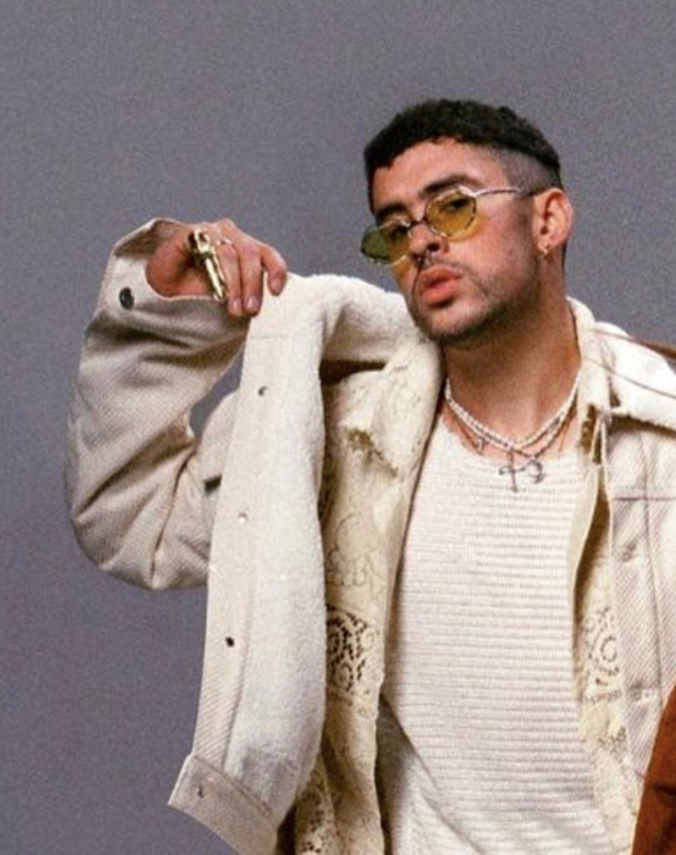 Bad Bunny wears anGostura jewelry