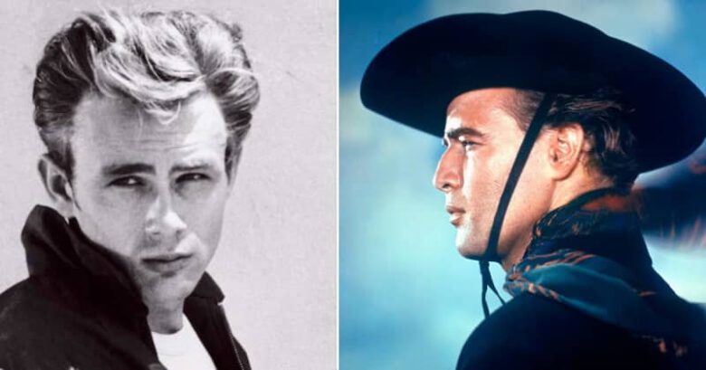james dean marlon brando