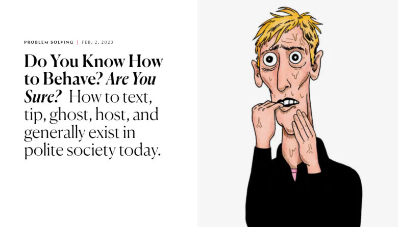 how to behave