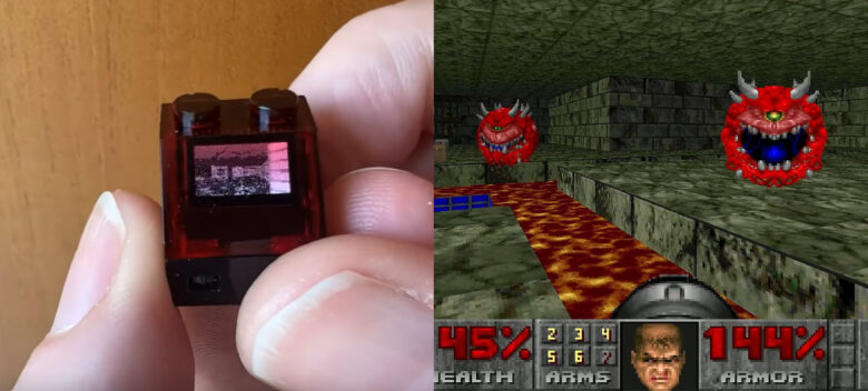 Tilt Doom on a Lego brick by Ancient James