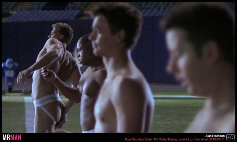 Sam Jones III, Darin Brooks, Alan Ritchson, Chris Romano in Blue Mountain State