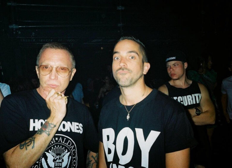 Filmmakers Bruce LaBruce and Kevin Hegge